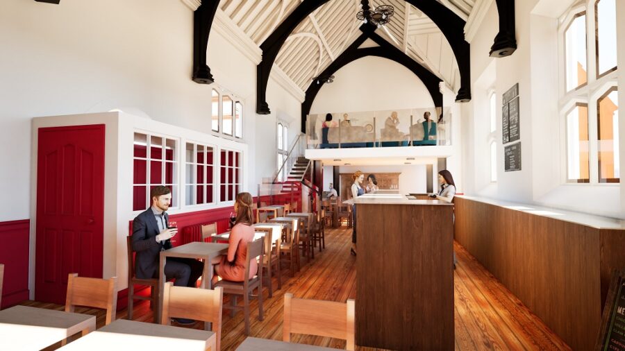 Citadel Train Station pub, Network Rail, c Seed Architects
