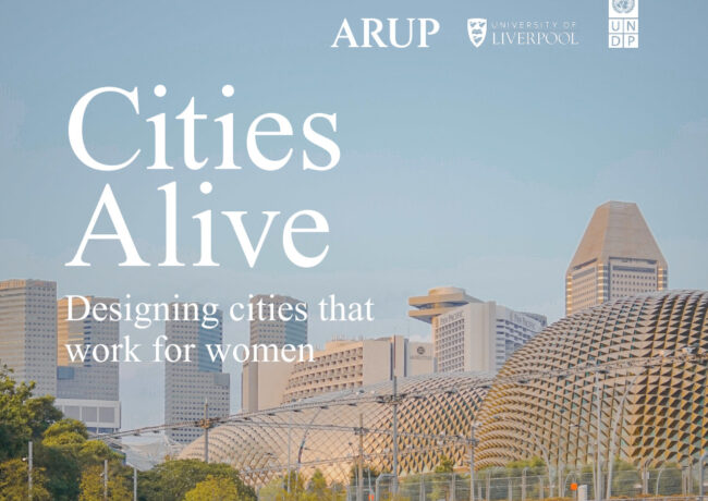 Cities Alive report Arup p Arup