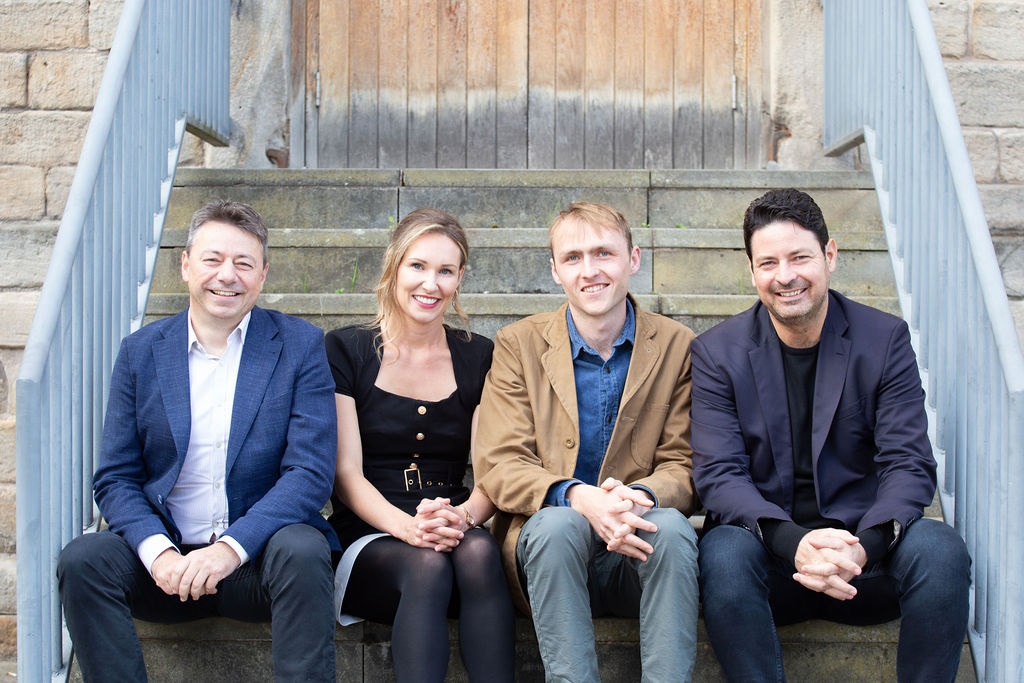 Civic Heritage left to right Julian Broster, Katie Fletcher, Ollie Cook, Stephen O'Malley, p Citypress