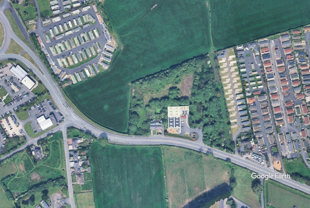 ClockGarage Fylde BowsallDevelopments c GoogleEarth