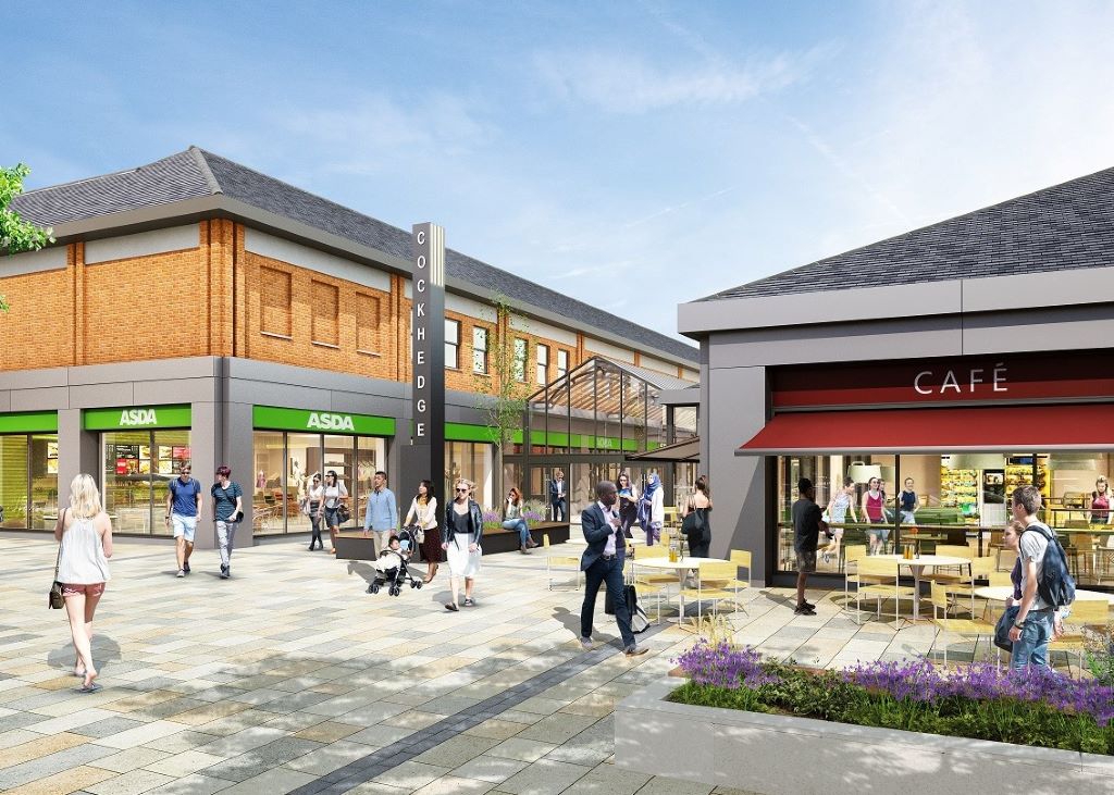 Cockhedge retail park p layer marketing
