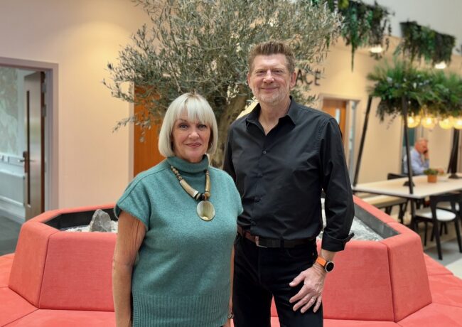 Colin Sinclair & Barbara Spicer CBE, Sciontec, p Sciontec