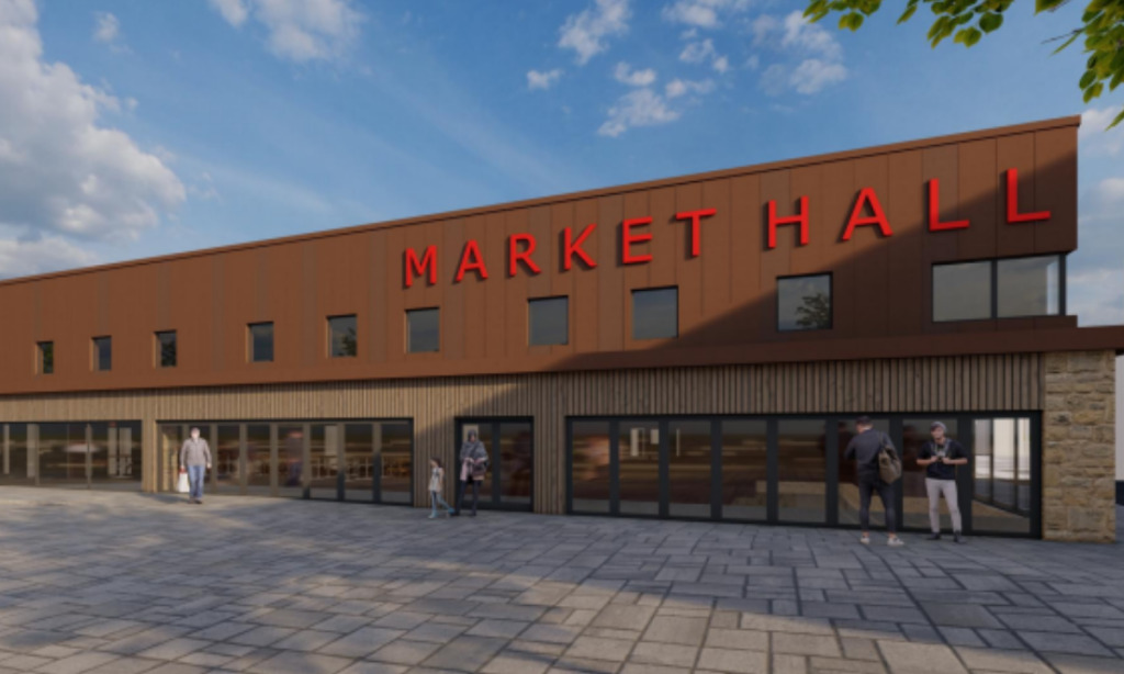 Colne Market Hall, PEARL , p Pendle Council