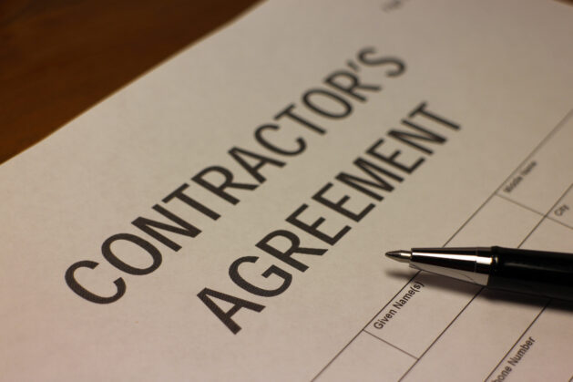 Contractor's Agreement Contract