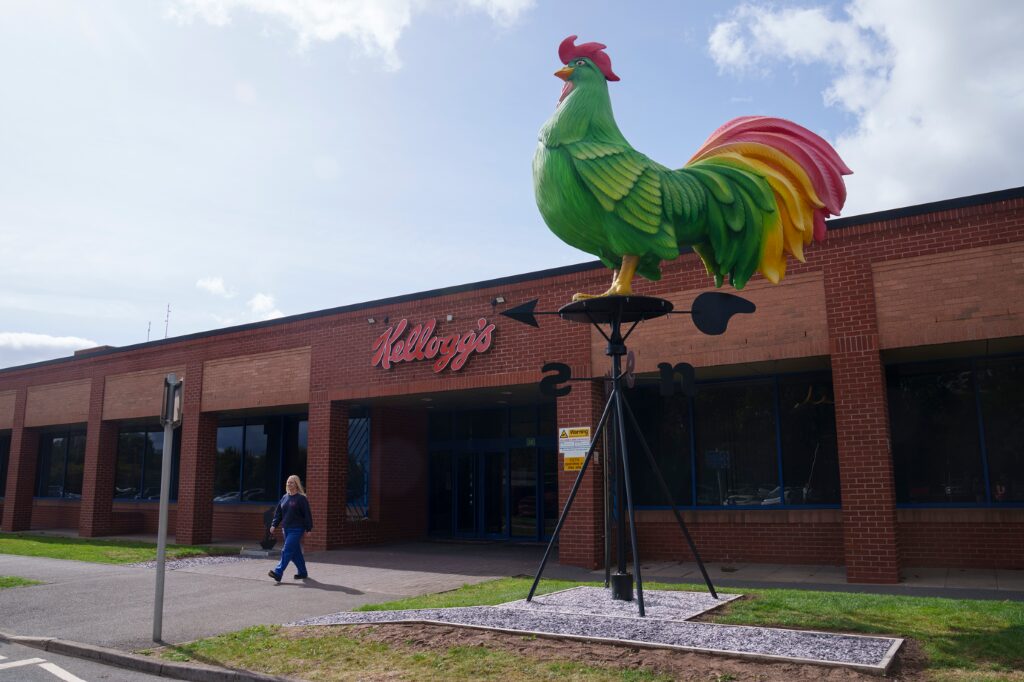 Cornelius Weathervane, Kelloggs, p Kellanova