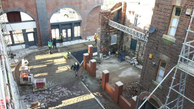 Coronation Street Set Build 2