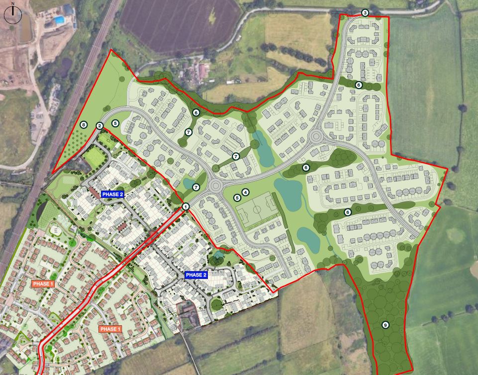 Crerwe Northern Gateway phase three, Muller Property, p Muller