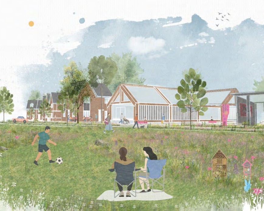 Crewe West, Harworth Estates, p via planning documents