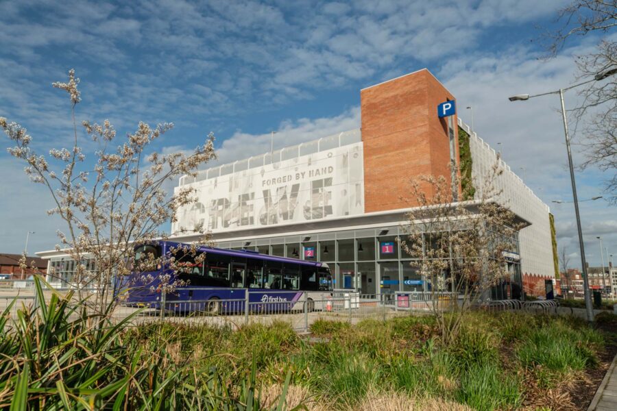 Crewe bus station, Cheshire and Warrington Combined Authority, p Cheshire and Warrington Combined Authority