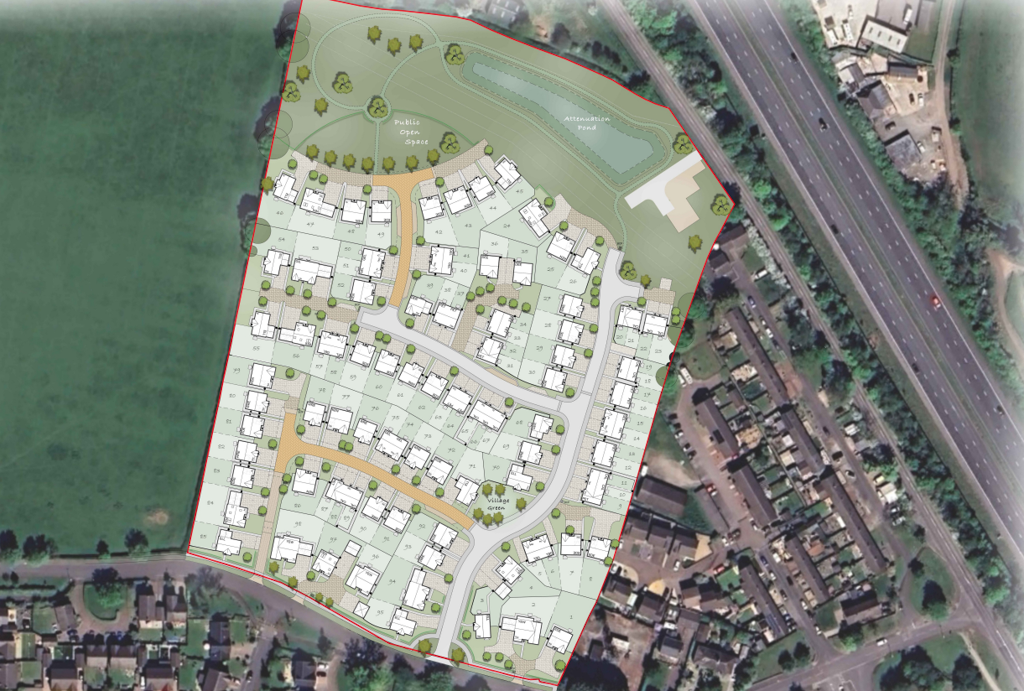 Crindledyke Lane, Genesis Homes, p planning