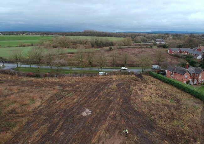 Croxton Lane in Middlewich, Breck, p Freshfield