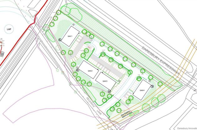 Daresbury Northern Employment, Redrow Homes, P Planning