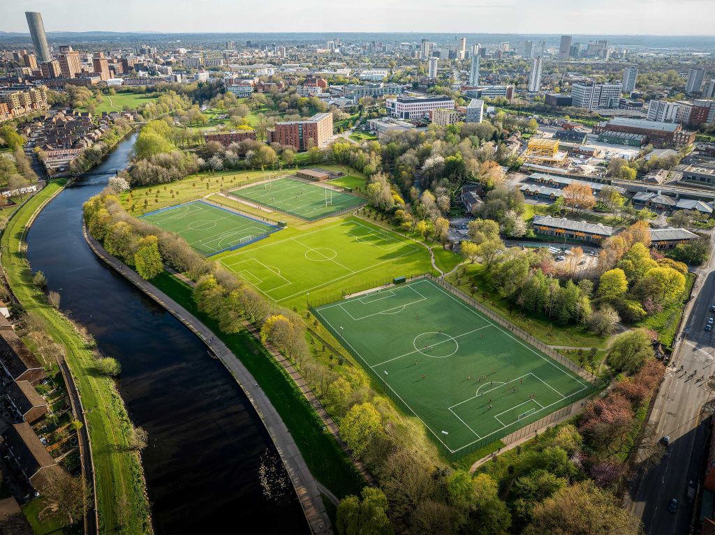 David Lewis Playing Fields, Uni of Salford, p Uni of Salford