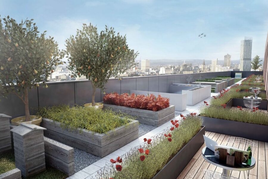 DeTrafford roof gardens