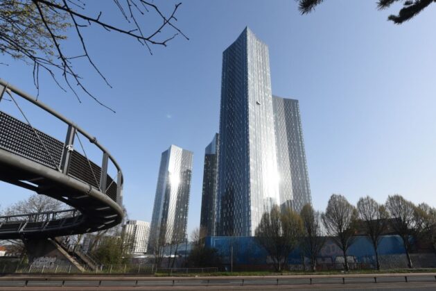 Deansgate Square Manchester stock image, Manchester, c Joe Gardner for Place North West