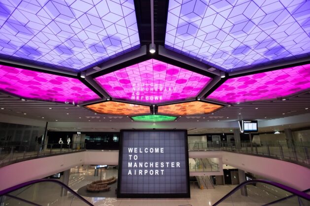 Departures Manvhester Airport T2