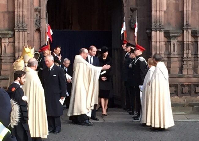 Duke Of Westminster Memorial Charles Will Kate Exit