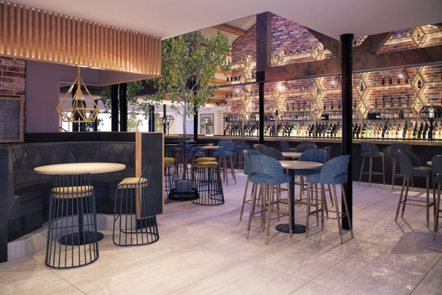 Dukes 92 bar area interior