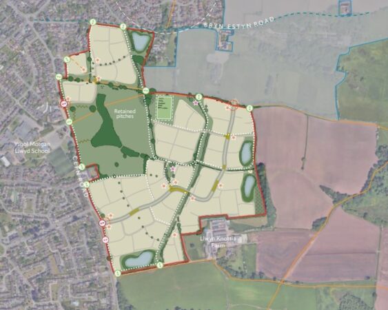 ERLAS PARK, Harworth, p via planning documents ERLAS PARK, Harworth, p via planning documents
