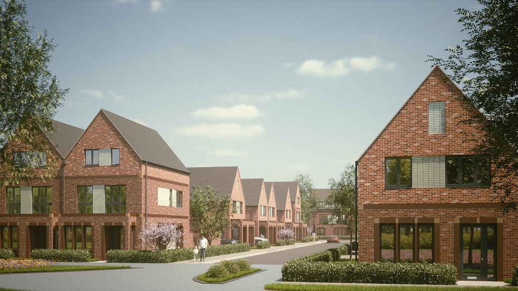 East Boothstown in Salford, Peel Land, p Lexington