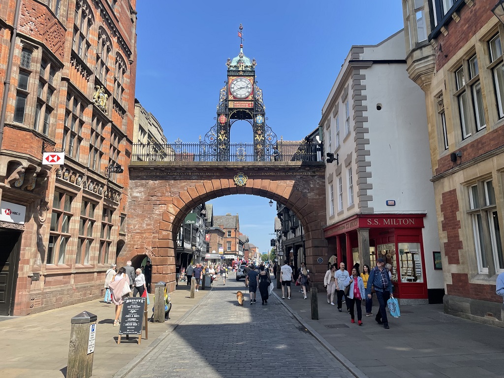 Eastgate Clock, Chester, p PNW