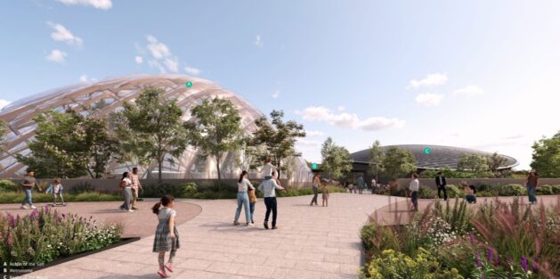 Eden Project Morecambe redesign, Lancaster CC, p via planning documents
