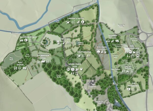 Ellel Holiday Village Site Map