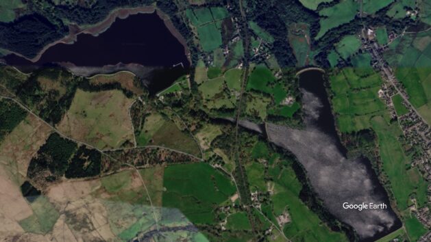 Entwistle res, c Google Earth snapshot