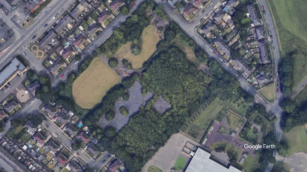 Evelyn Avenue, Torus Seddon, c Google Earth snapshot