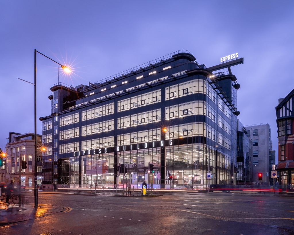 The Express Building for Ben Adams Architects. Copyright Jim Stephenson