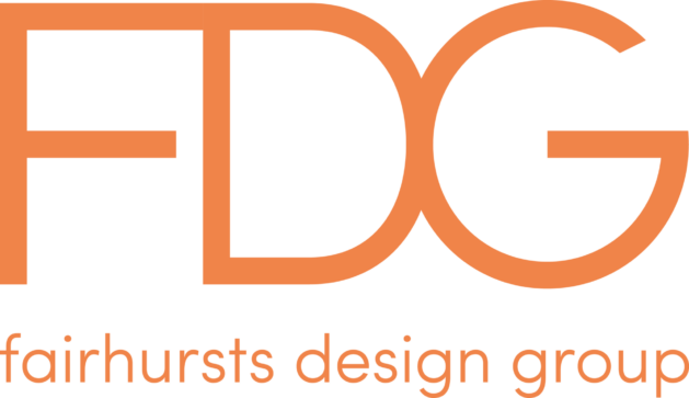 FDG LOGO Fairhursts transparent Fairhursts Design Group