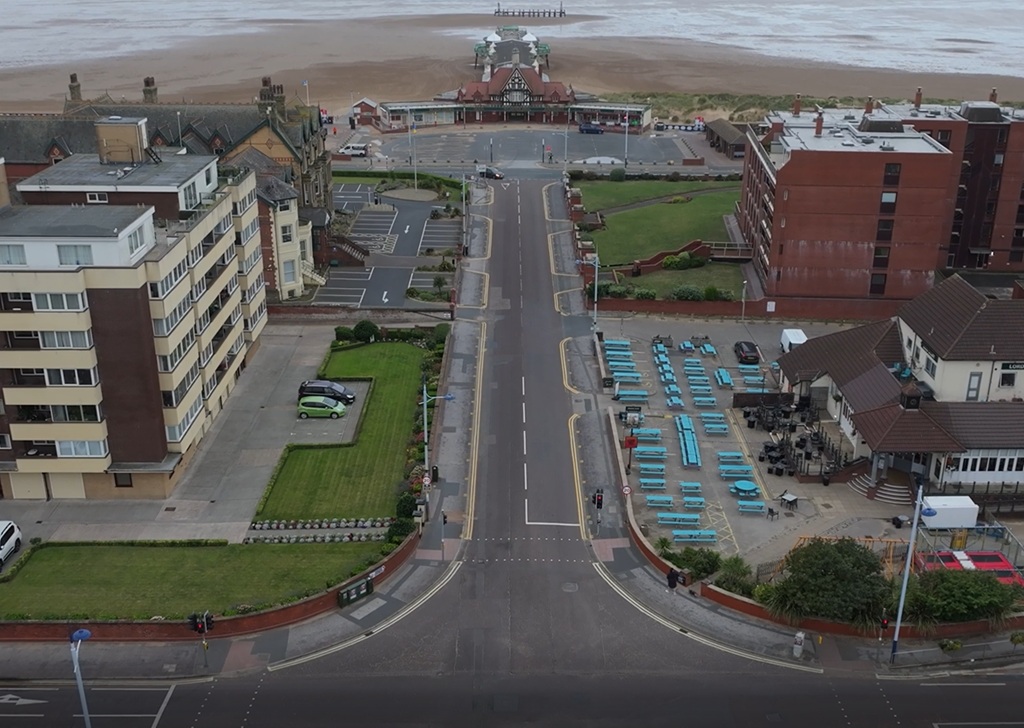 FYLDE Pier Link BEFORE c Fylde council