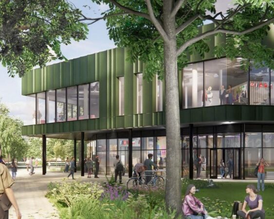 Fallowfied Campus redev, Viridis Living, p via planning documents Fallowfied Campus redev, Viridis Living, p via planning documents