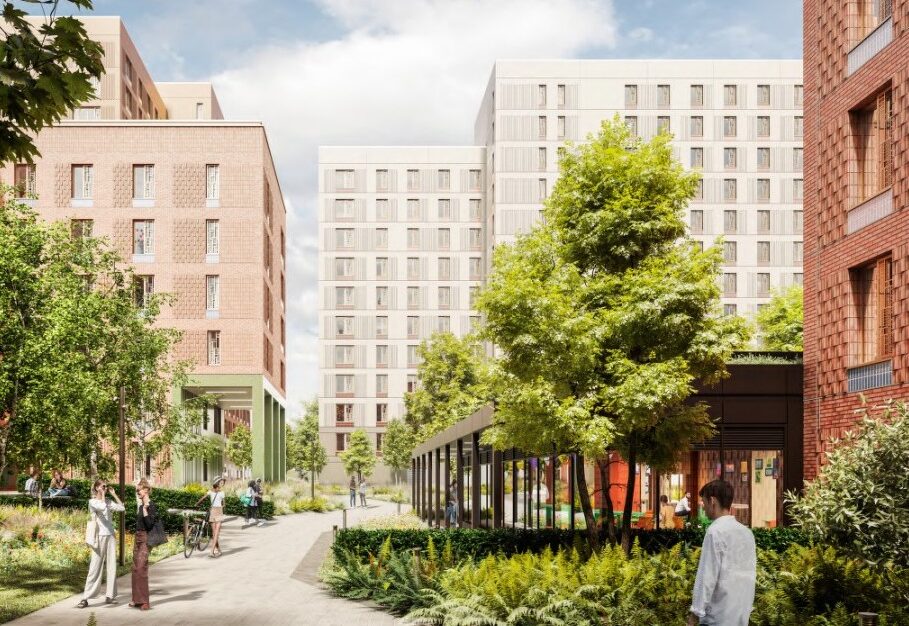 Fallowfied Campus redev, Viridis Living, p via planning documents