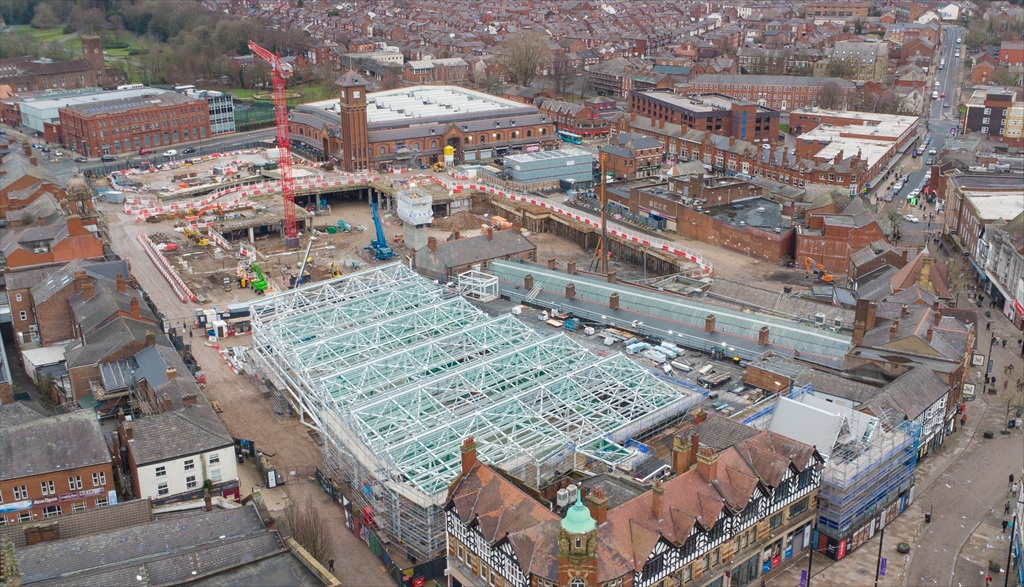 Fettlers market structure Wigan c Wigan Council Little G Photography LDRS