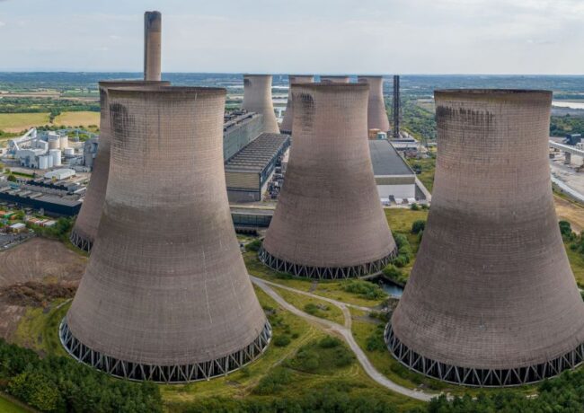 Fiddlers Ferry North cooling towers Peel NRE p Peel NRE