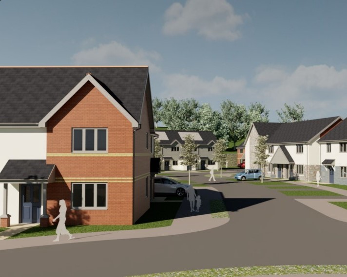 Former Air Products Site, Clwyd Alyn Housing, p via planning documents