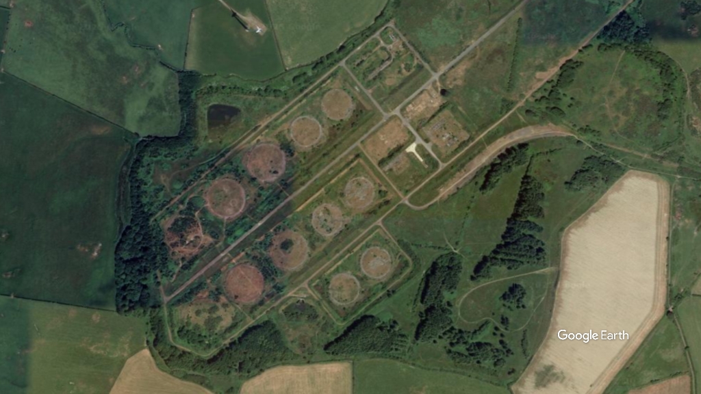 Former Shell Site, Rhosgoch Property, c Google Earth
