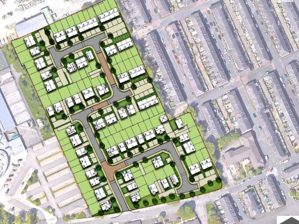 Former site of Radcliffe School Hive Homes p. planning docs