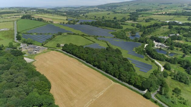 Forrest Hills Solar Farm, Lancaster University, C Virtual Planit
