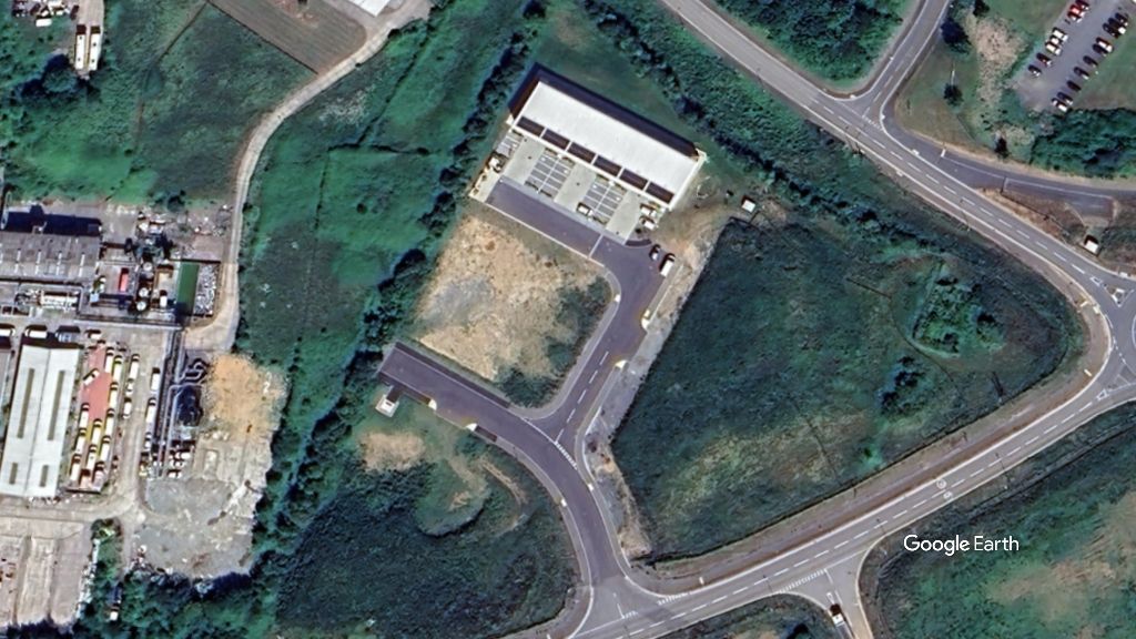 Freeport Gateway, Ambition North Wales, c Google Earth snapshot