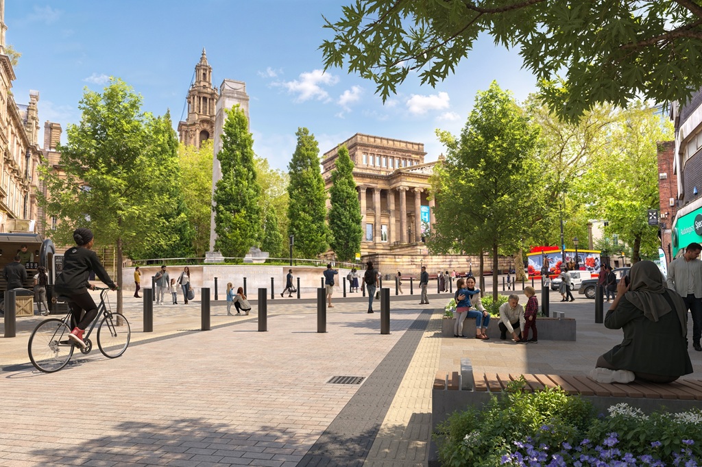 Friargate South Cheapside CGI Preston c Preston City Council