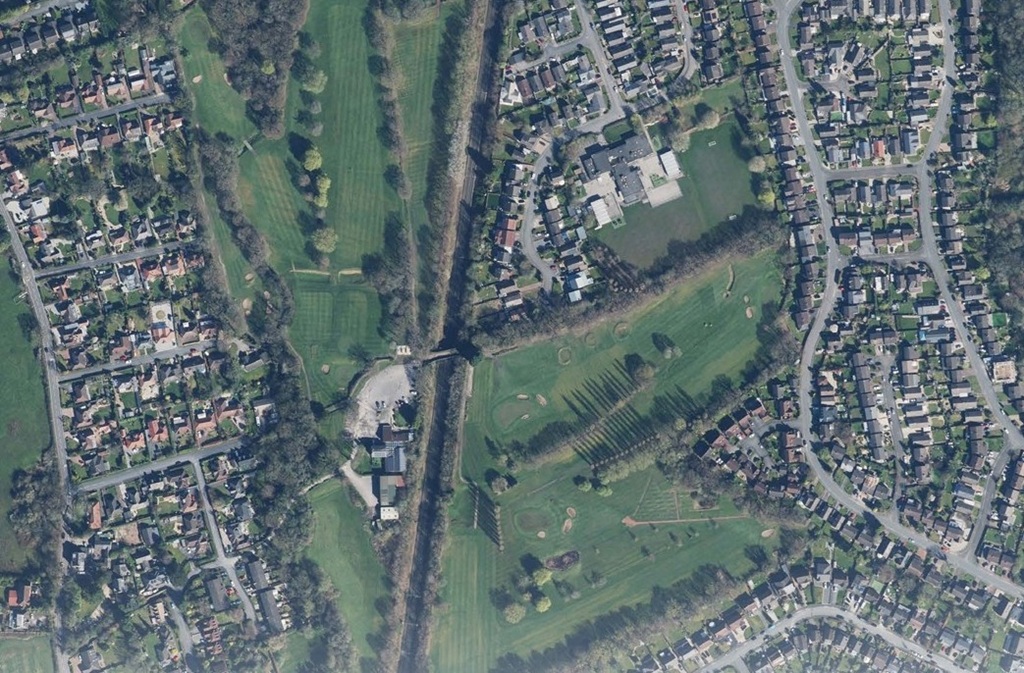 Gatley Golf Course aerial Bellway p planningdocs