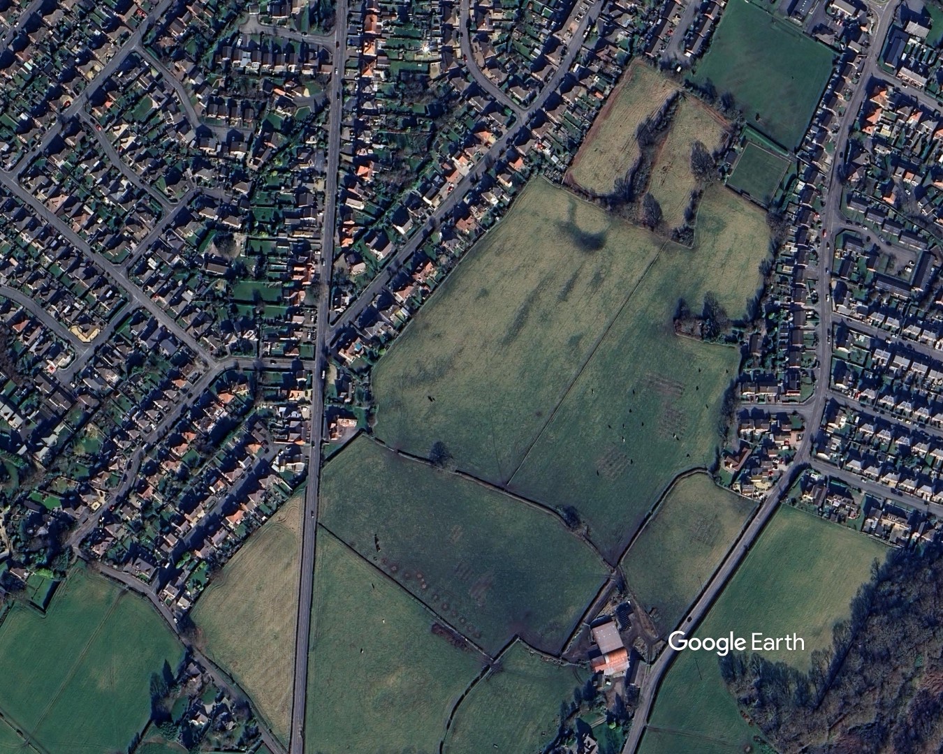 Gladstone Way, Castle Green, c Google Earth