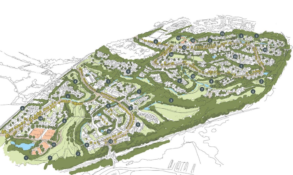 Godley Green layout, Tameside Council, p planning