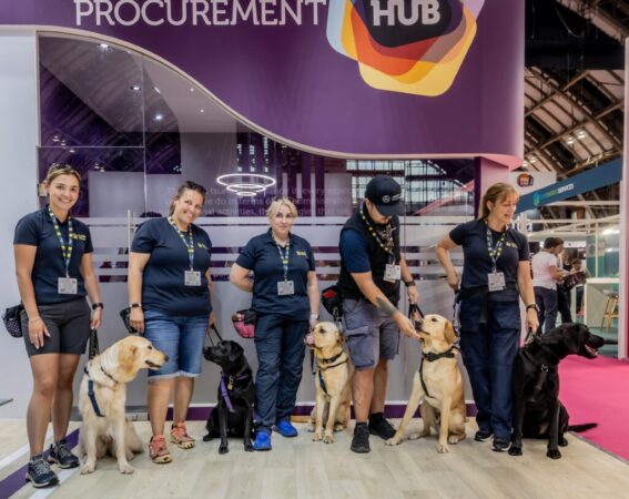 Guide Dogs at Procurement Hub, p Guide Dogs