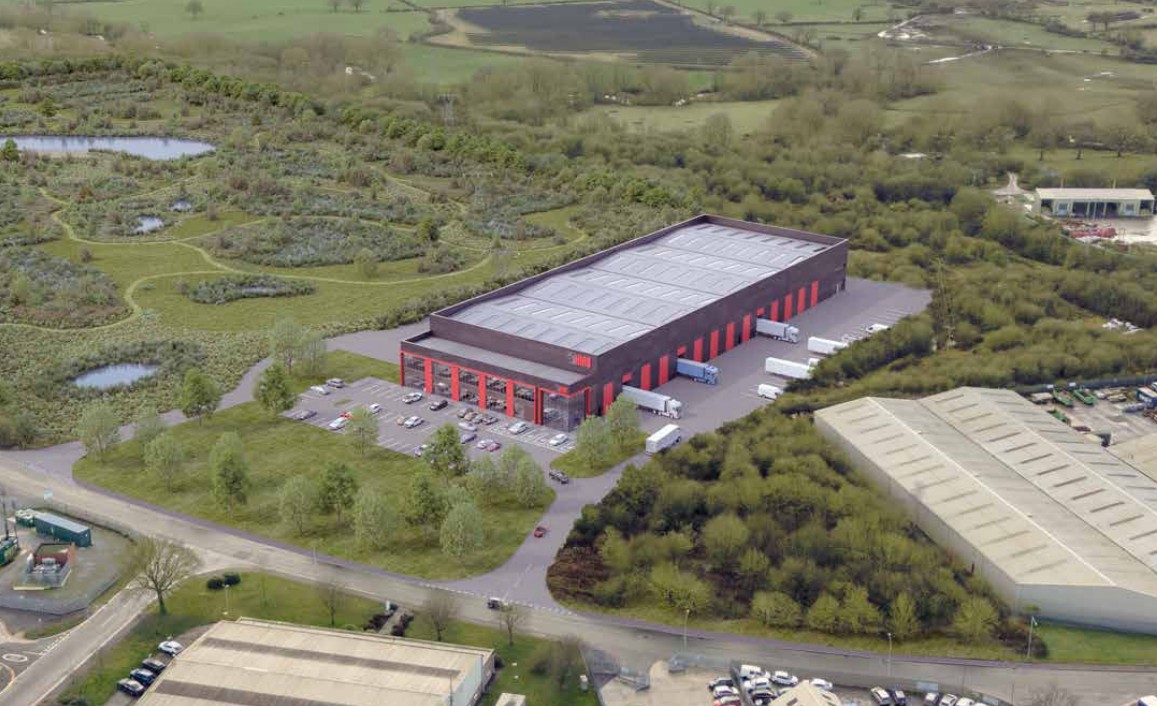 HIAB HQ at Wrexham Industrial Estate, FIREM, p planning