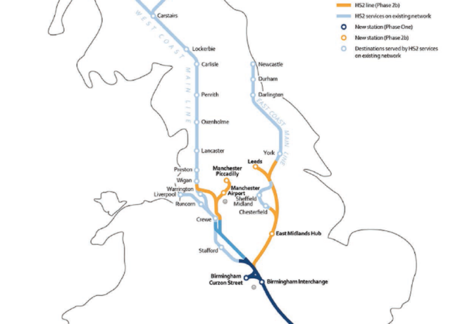 Hs2 Route Leeds Map Hs2 Route Confirmed | Details + Reactions - Place North West