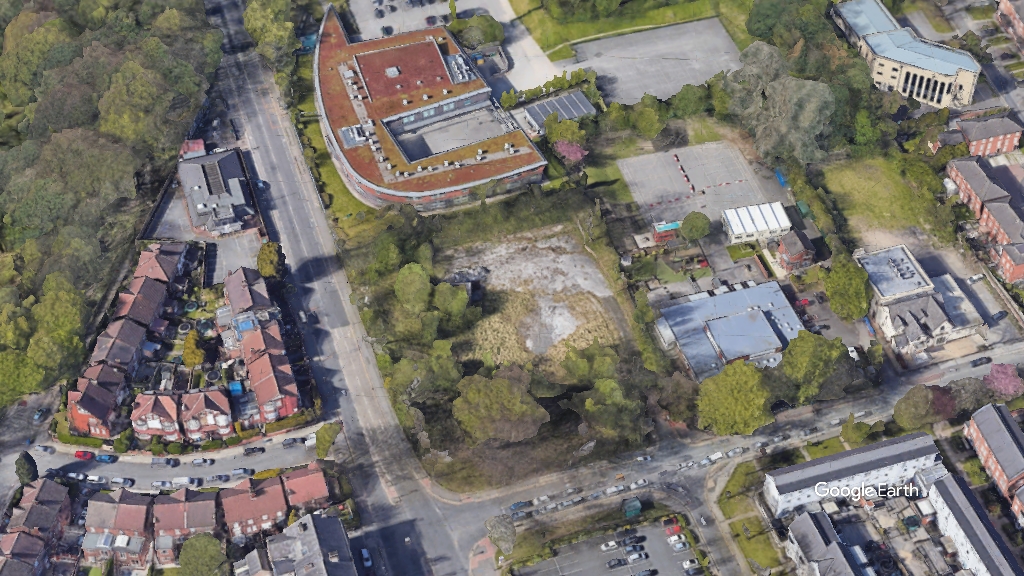 Hannover Court Salford p.Google Earth Studio snapshot