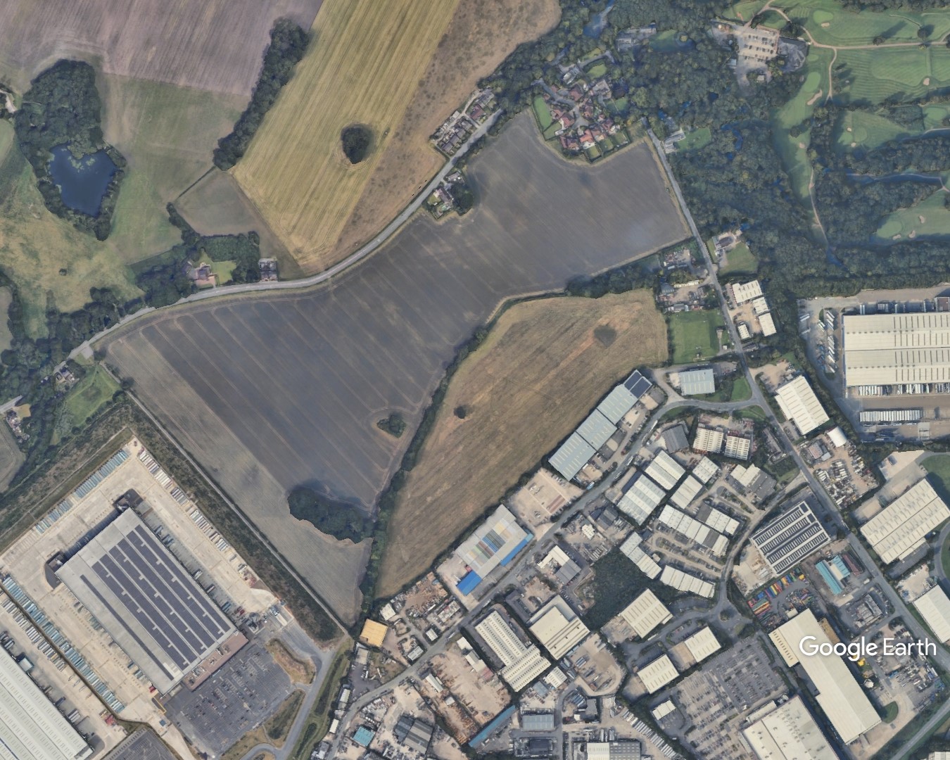 Haydock Industrial, Canmoor, c Google Earth ()